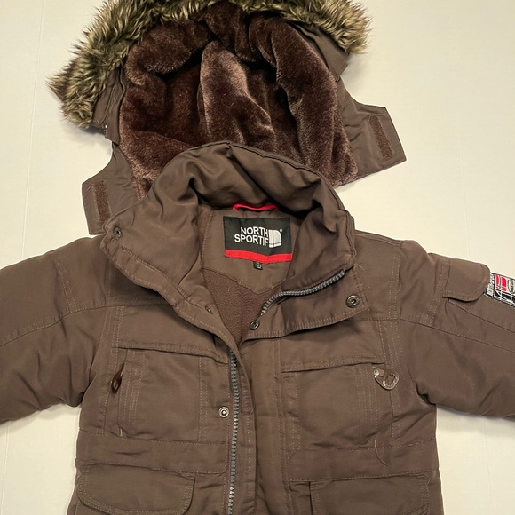 North Sportif Brown jacket 3T - Picture 2 of 10